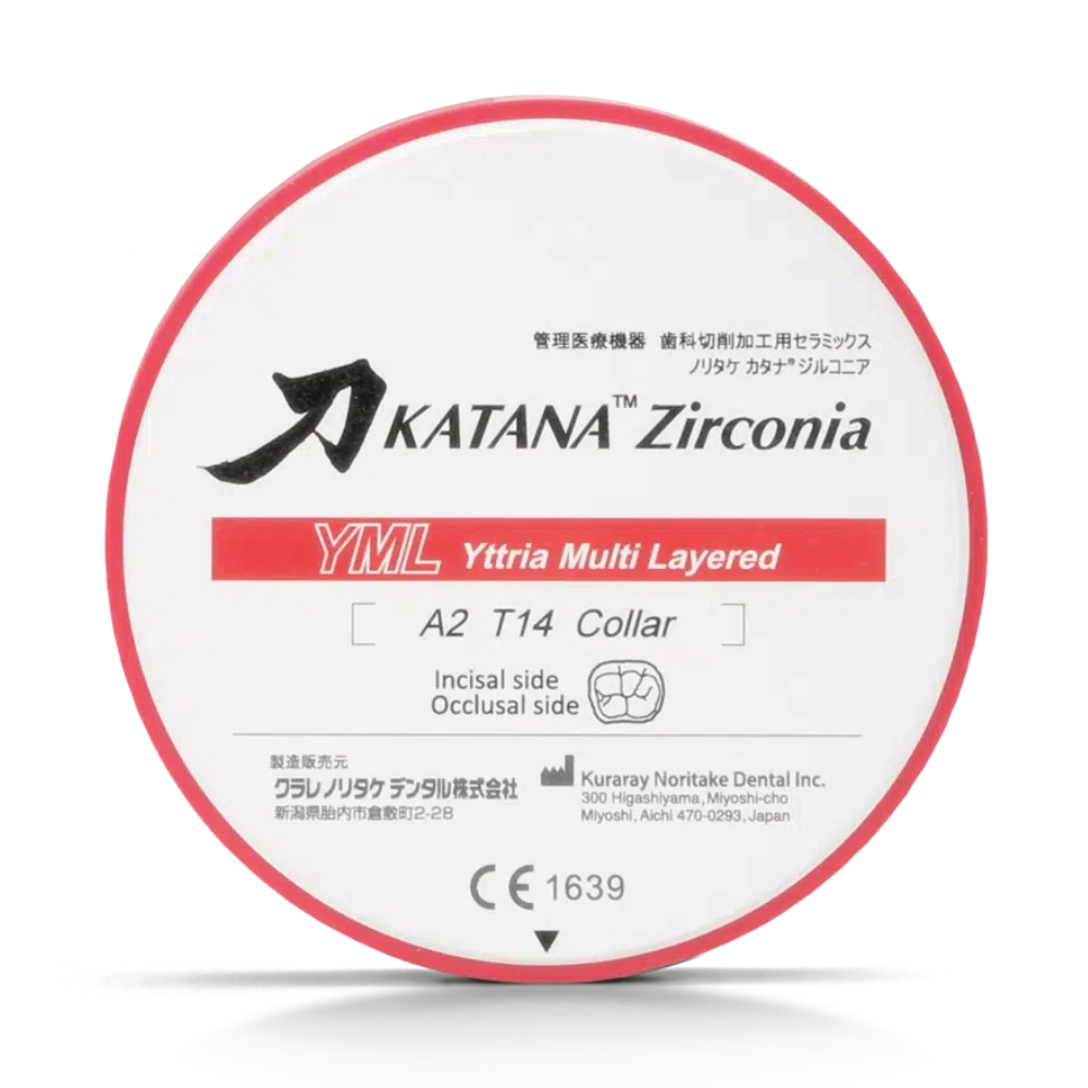 Le disque Katana ZR YML Collar de la marque Kuraray Noritake